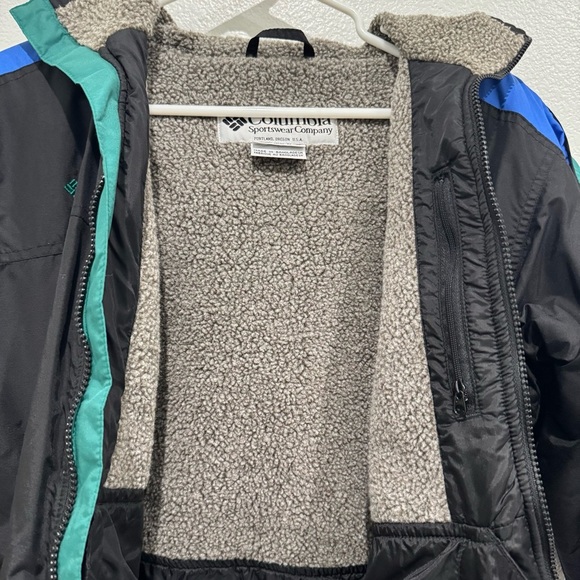 Columbia Windbreaker Jacket Youth Size 10/12 - Picture 5 of 10